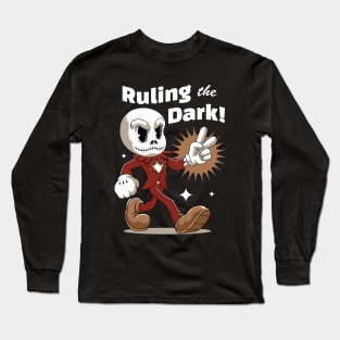 Funny Jack Skeleton Long Sleeve T-Shirt